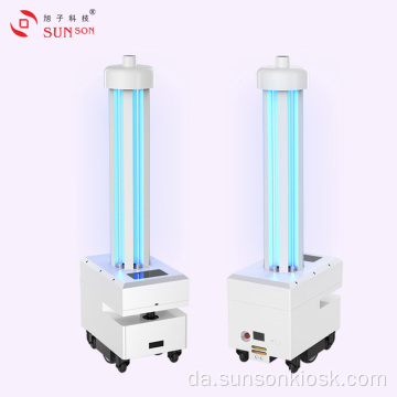 Anti-bakterier UV lampe robot